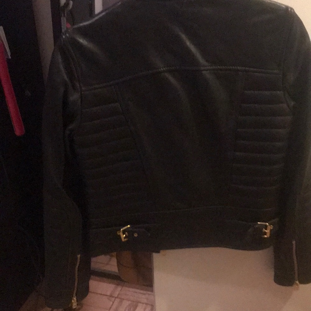 J.Crew Collection Leather Jacket - Picture 5 of 6